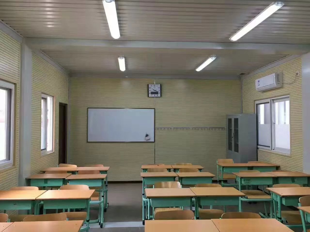 Container house as classroom